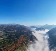 去龙陵江中山见证怒江上的最大弯