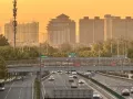 太美了！被北京朝霞刷屏，今天还有晚霞和蓝月亮！
